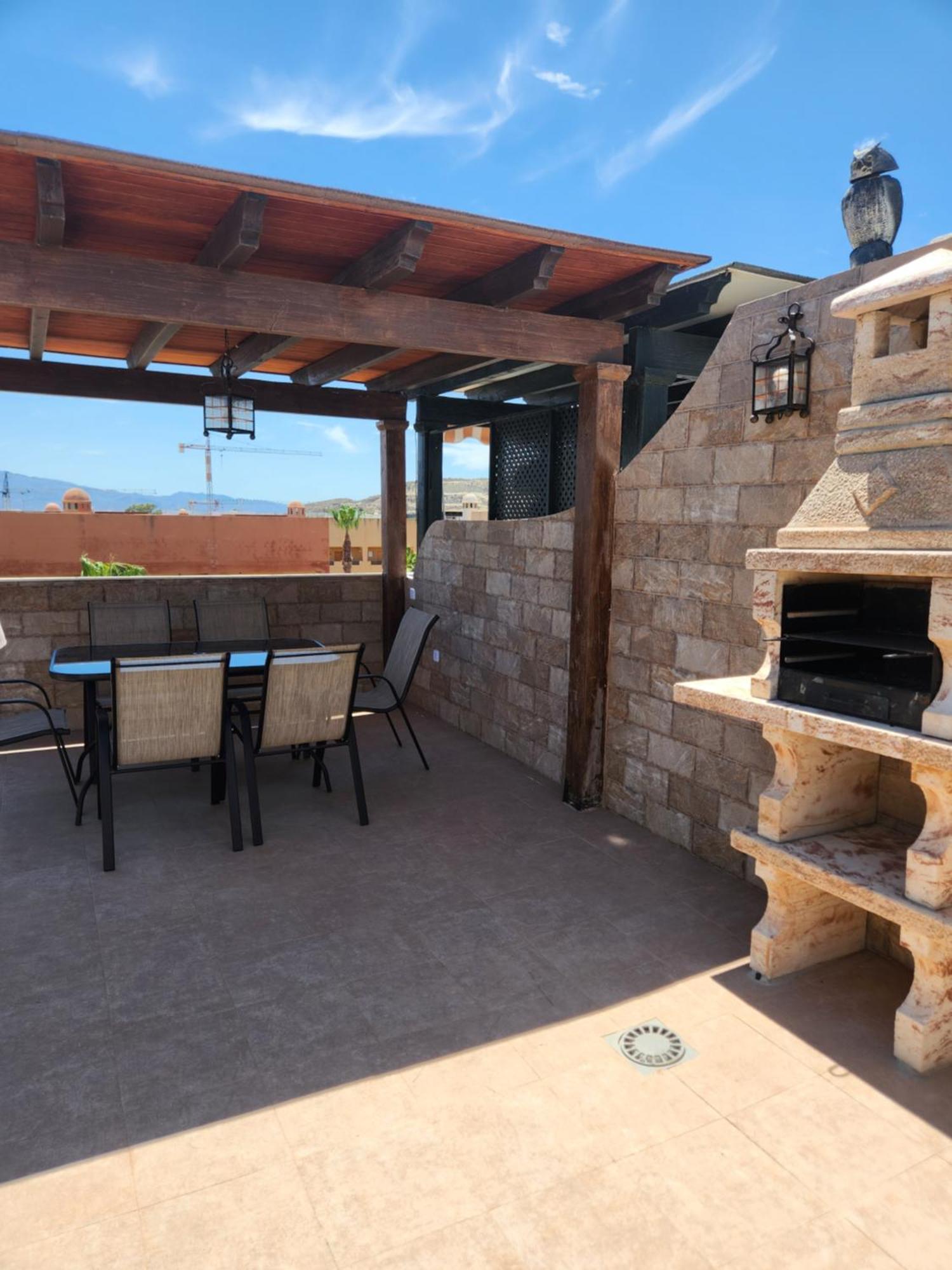 Ferienwohnung Atico Duplex Espectacular Marmolado Con Piscina Privada! Vera Exterior foto