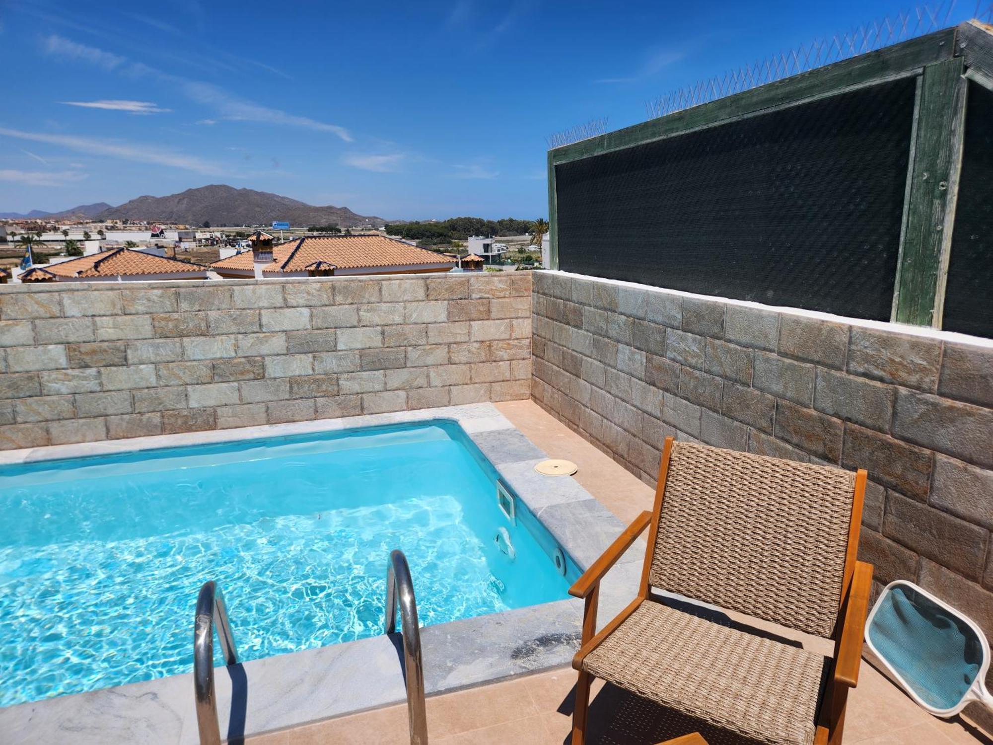 Ferienwohnung Atico Duplex Espectacular Marmolado Con Piscina Privada! Vera Exterior foto