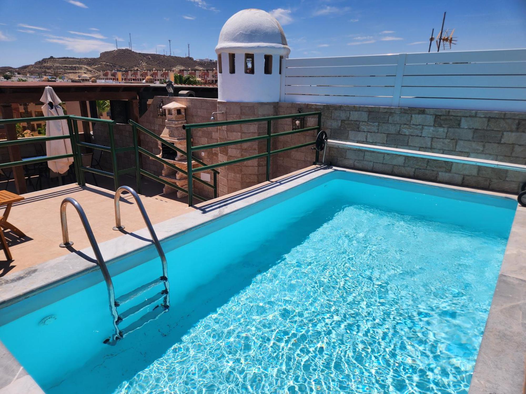Ferienwohnung Atico Duplex Espectacular Marmolado Con Piscina Privada! Vera Exterior foto